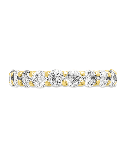 Sterling Silver Gracie CZ Eternity Ring