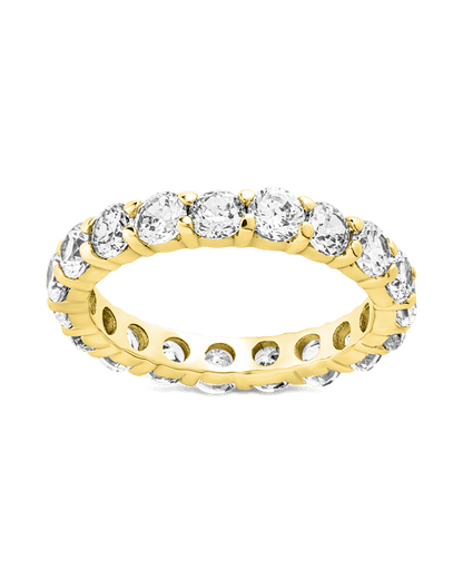 Sterling Silver Gracie CZ Eternity Ring
